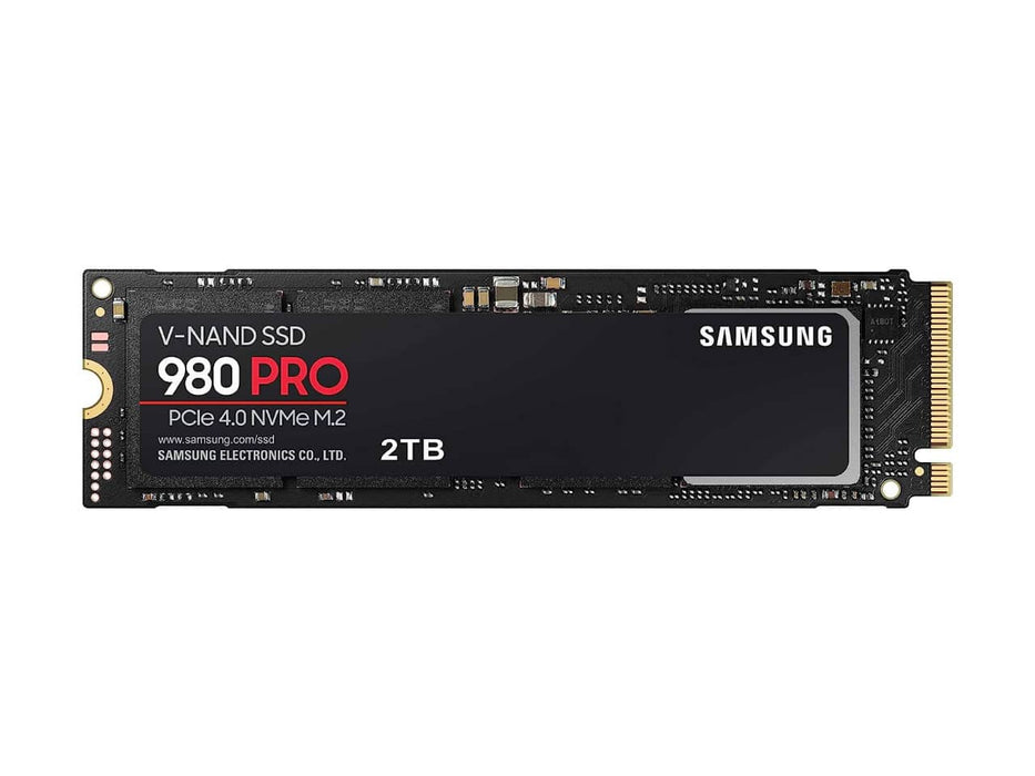 Samsung 980 Pro 2TB NVMe M.2 2280 PCIe 4.0 Solid State Drive (SSD) - MZ-V8P2T0