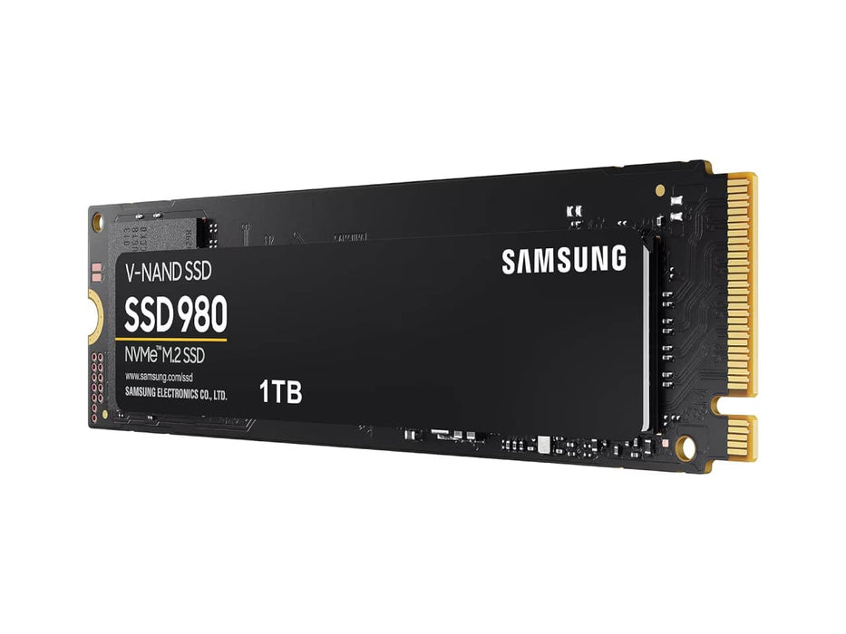 Samsung 980 1TB NVMe M.2 2280 PCIe 3.0 Solid State Drive (SSD) - MZ-V8V1T0B/AM