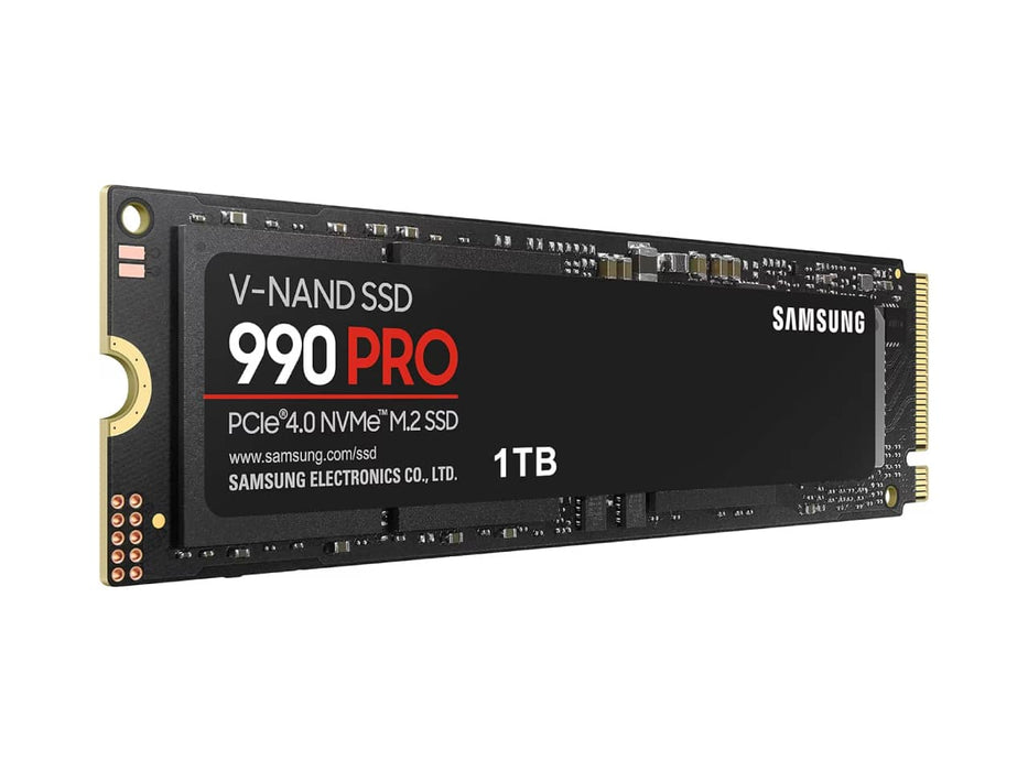 Samsung 990 PRO 1TB NVMe M.2 2280 PCIe 4.0 Solid State Drive (SSD) - MZ-V9P1T0B/AM