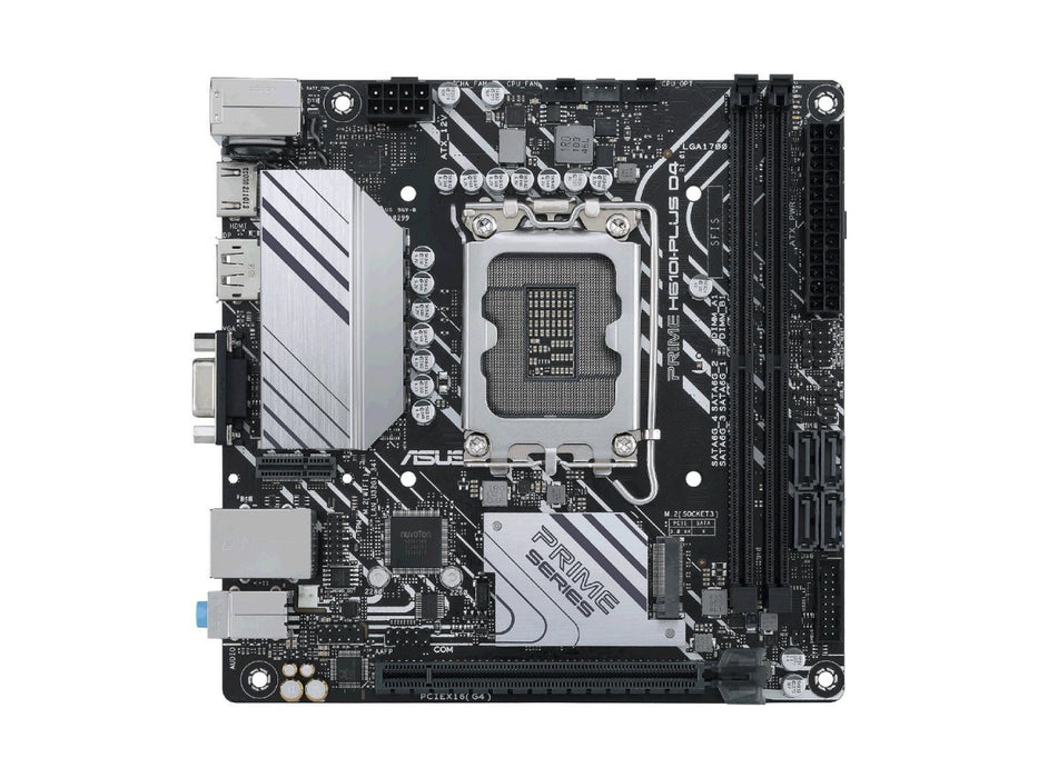 ASUS Prime H610I-Plus D4-CSM Intel LGA 1700 Mini-ITX Motherboard