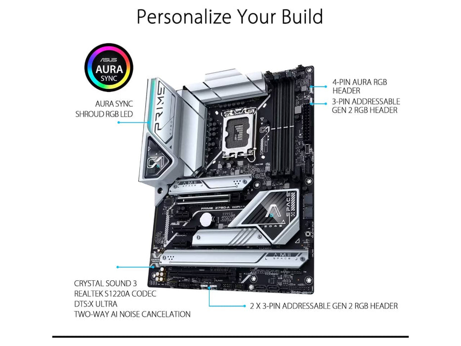 ASUS Prime Z790-A WiFi Intel LGA 1700 DDR5 ATX Motherboard