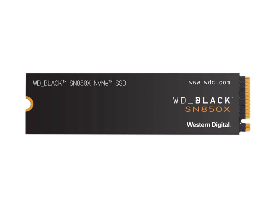 WD Black SN850X 2TB NVMe M.2 2280 PCIe 4.0 Solid State Drive (SSD) - WDS200T2X0E