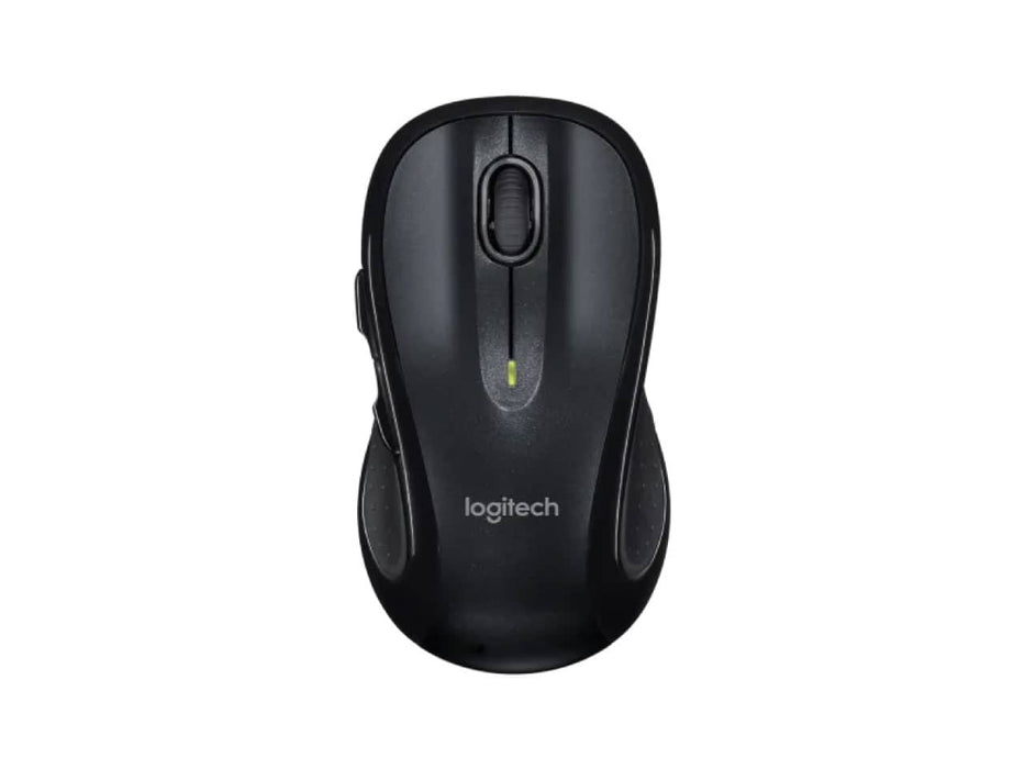 Logitech Control Plus M510 Wireless Mouse, 2.4GHz USB Nano Receiver, Black