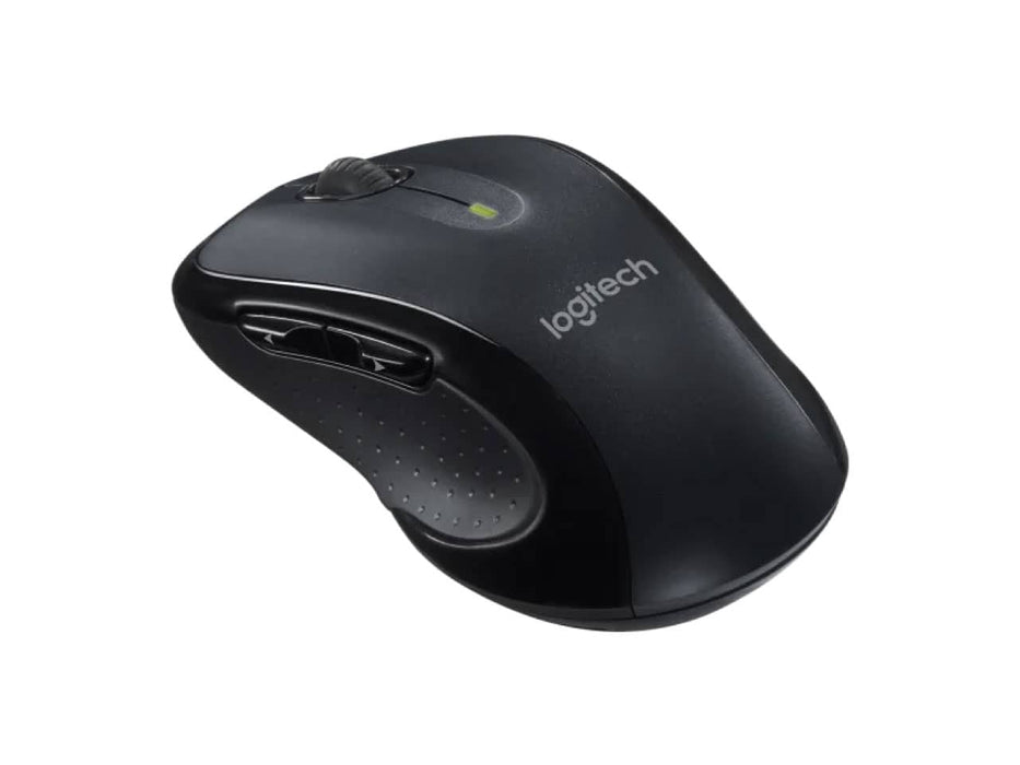 Logitech Control Plus M510 Wireless Mouse, 2.4GHz USB Nano Receiver, Black