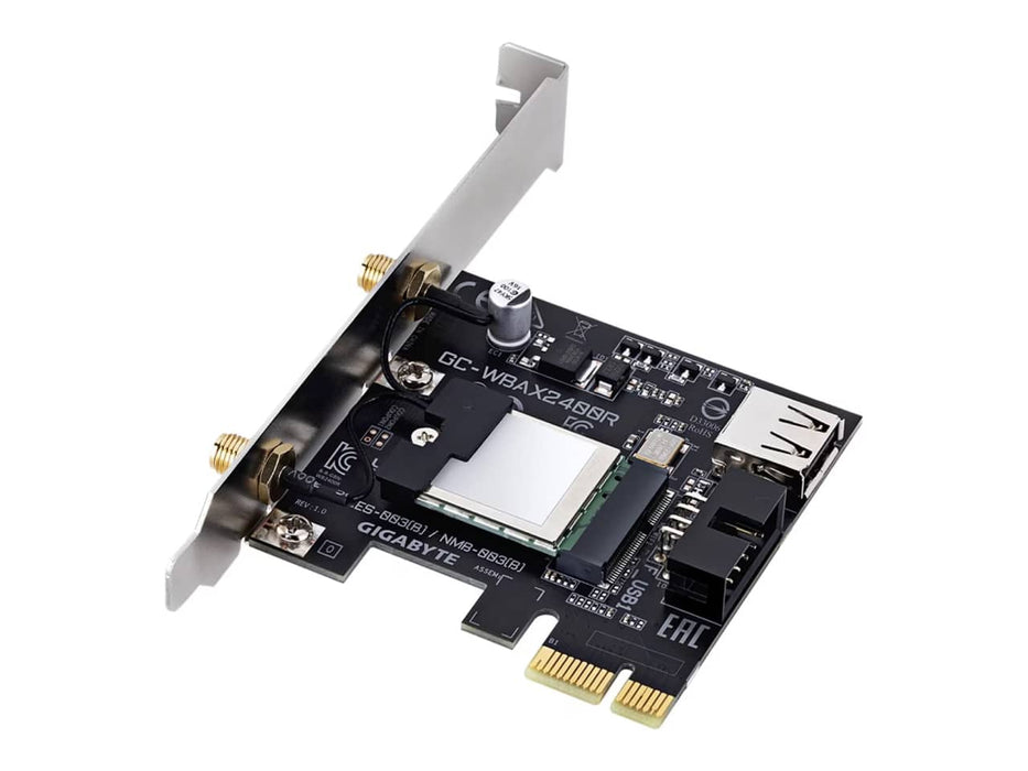 Gigabyte Aorus GC-WBAX2400R Wi-Fi 6E PCIe Expansion Card CARD