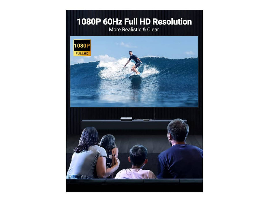 UGreen HDMI to VGA Display Adapter, 1080p @ 60Hz, 3.5mm Audio