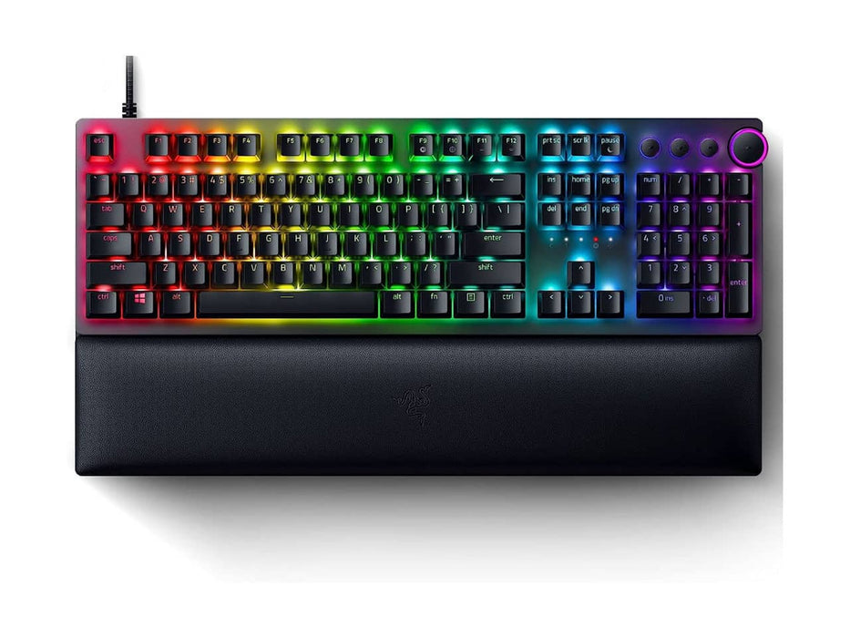 Razer Huntsman V2 Optical RGB Gaming Keyboard, Fastest Linear Optical Switches Gen-2