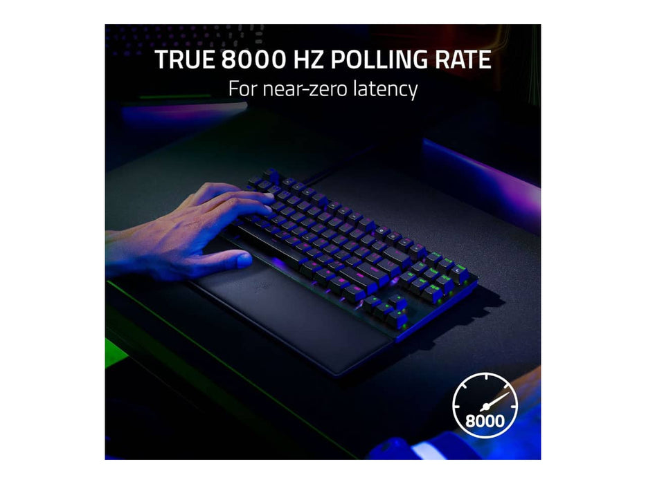 Razer Huntsman V2 TKL Tenkeyless RGB Gaming Keyboard with USB Type-C Cable