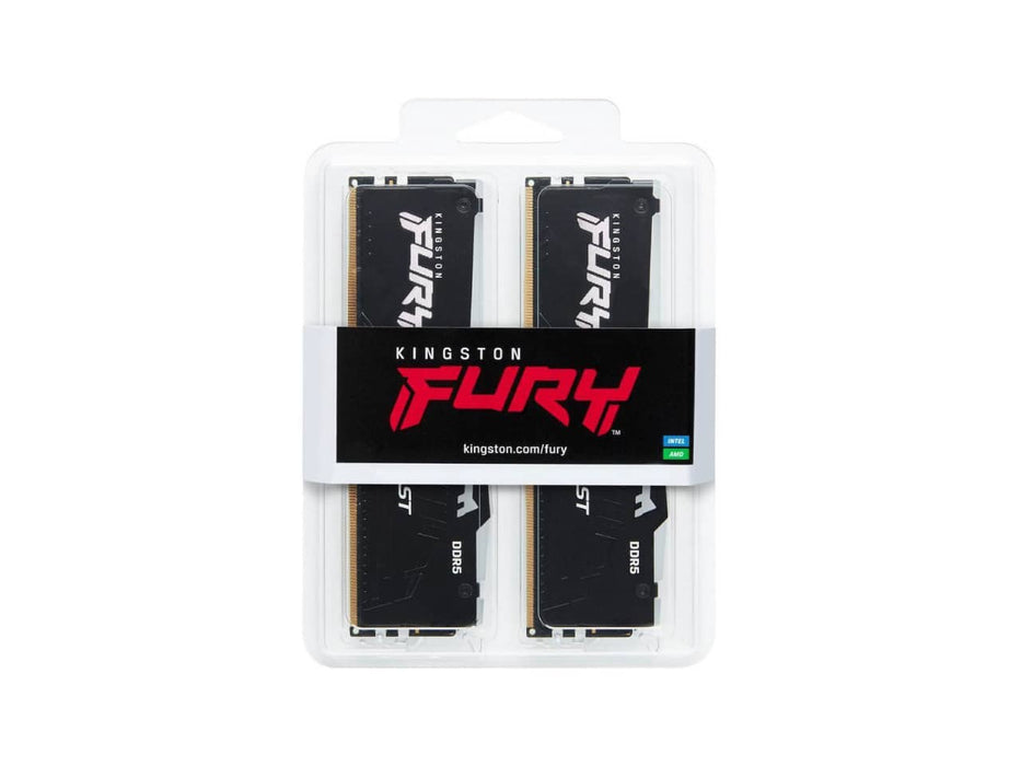 Kingston FURY BEAST 64GB (2x32GB) DDR5-6000 Desktop Memory (KF560C36BBEAK2-64)
