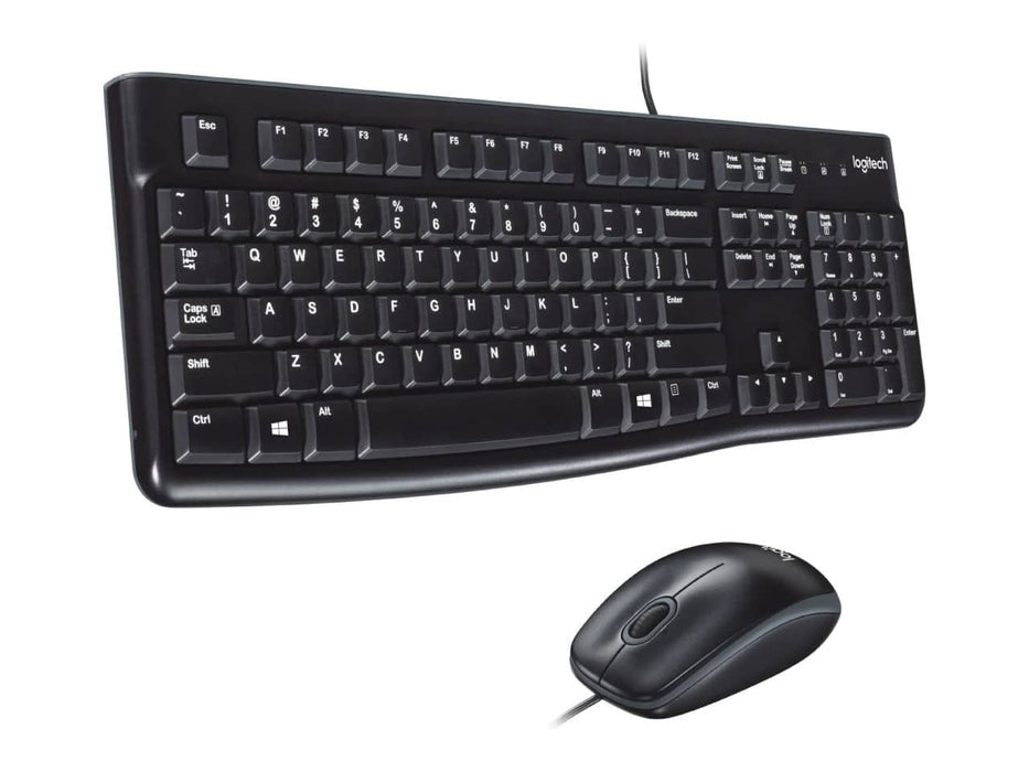 Logitech MK120 USB Wired Keyboard and Mouse Combo