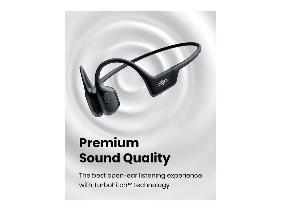 Shokz OpenRun Pro Bone Conduction Open-Ear Bluetooth Sport Headphones