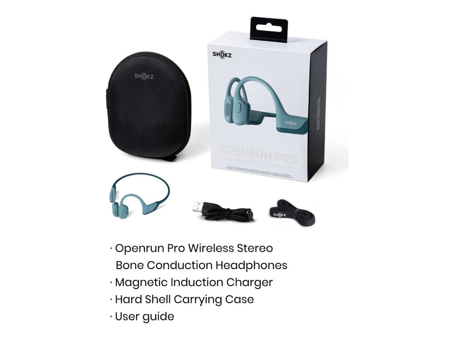 Shokz OpenRun Pro Bone Conduction Open-Ear Bluetooth Sport Headphones