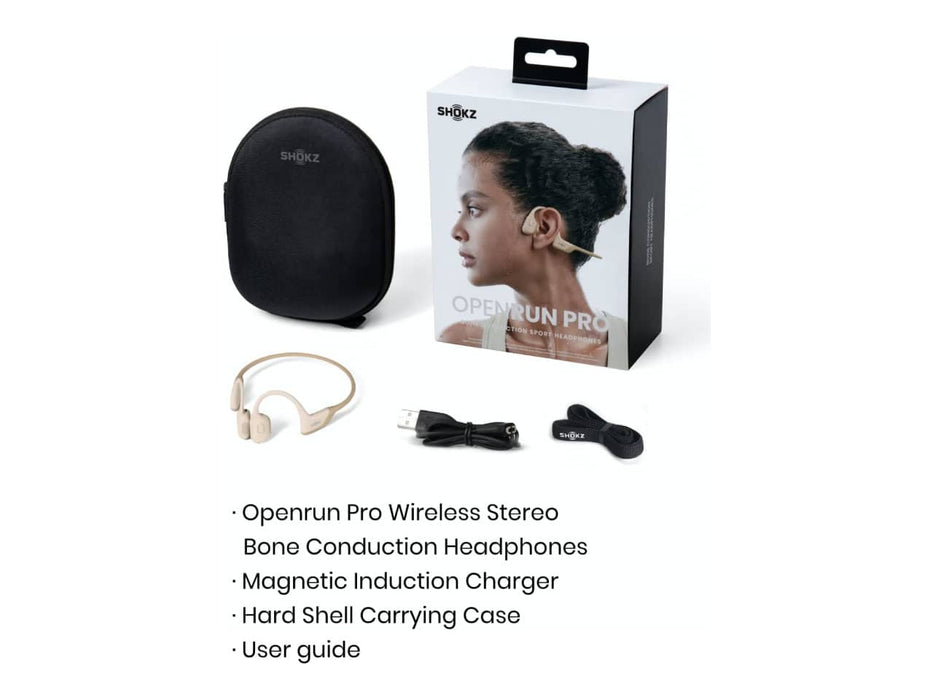 Shokz OpenRun Pro Mini Bone Conduction Open-Ear Bluetooth Sport Headphones