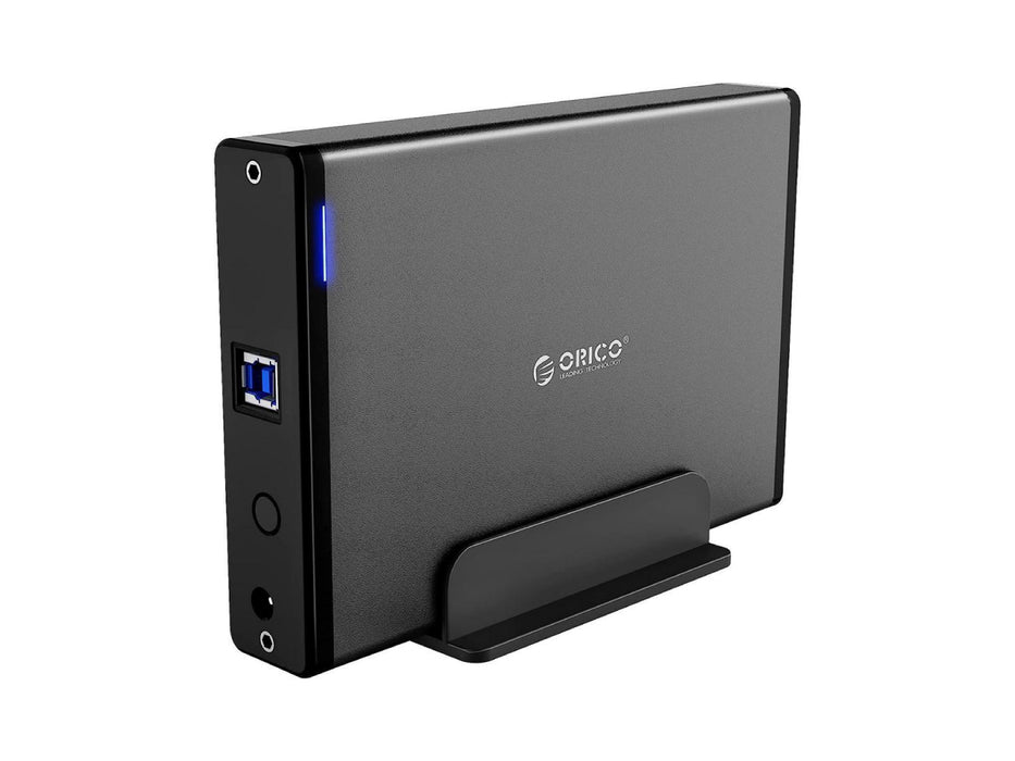 Orico 3.5" USB 3.0 SATA HDD Drive Enclosure (ORICO-7688U3-US-BK-BP)