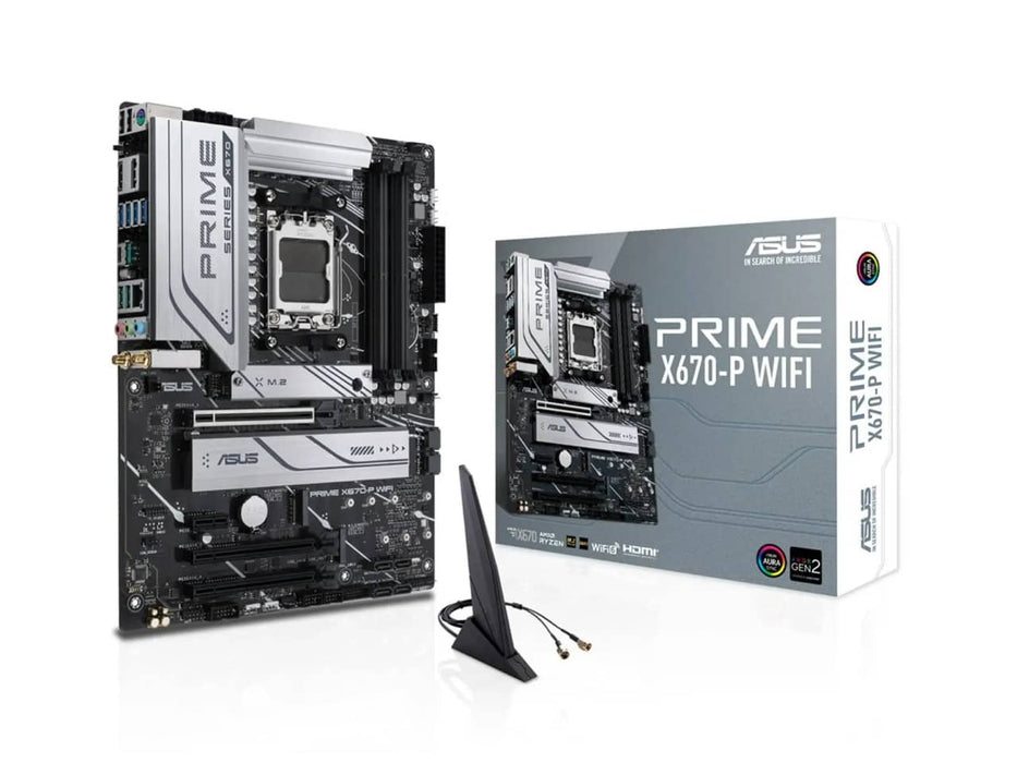 ASUS Prime X670-P WIFI AM5 AMD Ryzen 7000 DDR5 ATX Motherboard