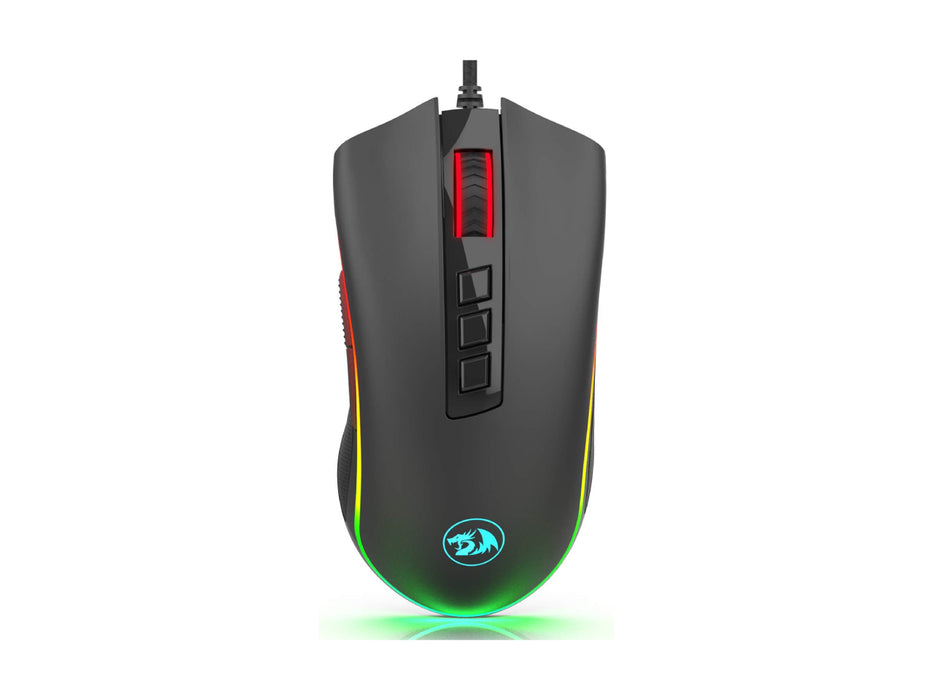 Redragon M711-FPS Cobra RGB Gaming Mouse (Wired, Black)
