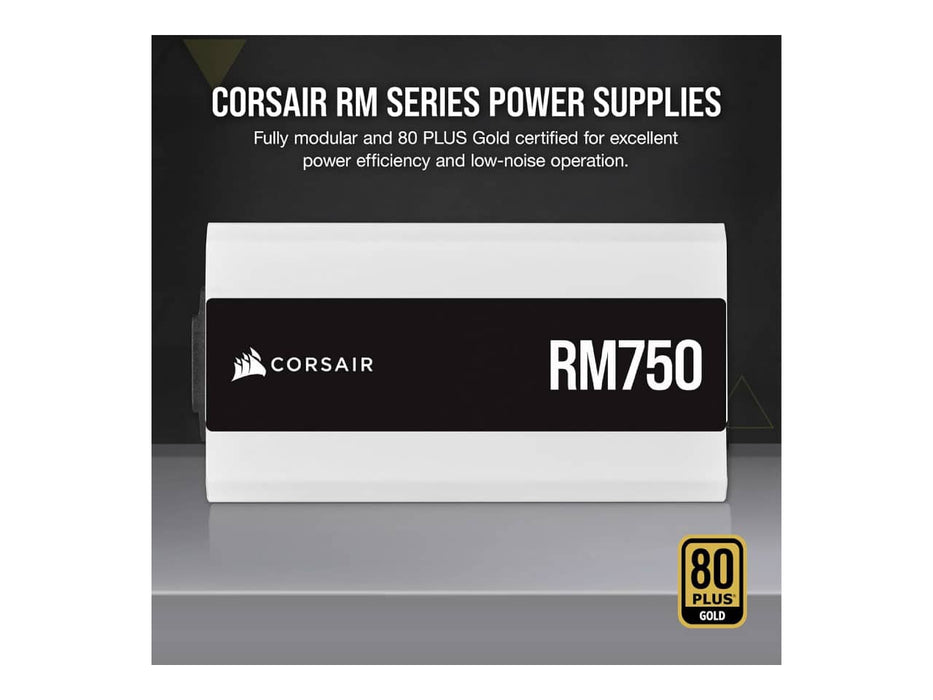 Corsair RM750 ATX Power Supply (750w, 80 Plus Gold, Fully Modular)