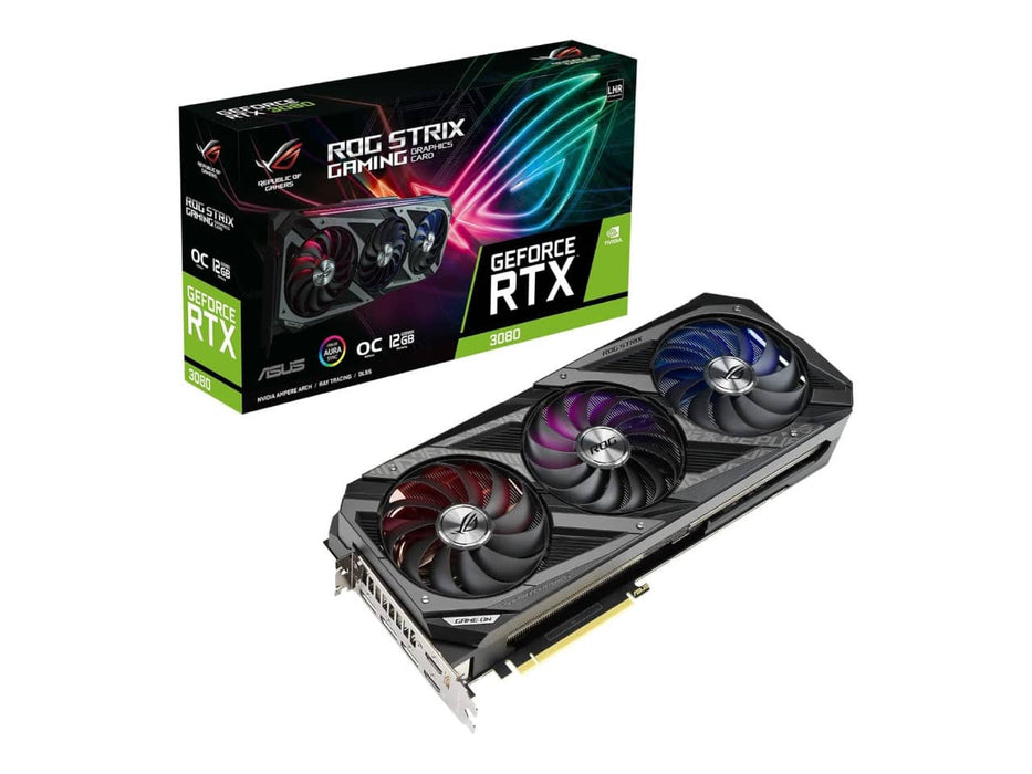 ASUS ROG Strix GeForce RTX 3080 OC Edition Graphics Card (12GB GDDR6X) ROG-STRIX-RTX3080-O12G-GAMING