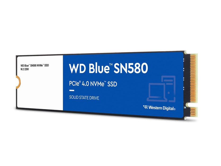 WD Blue SN850 500GB NVMe M.2 2280 PCIe 4.0 Solid State Drive (SSD) - WDS500G3B0E