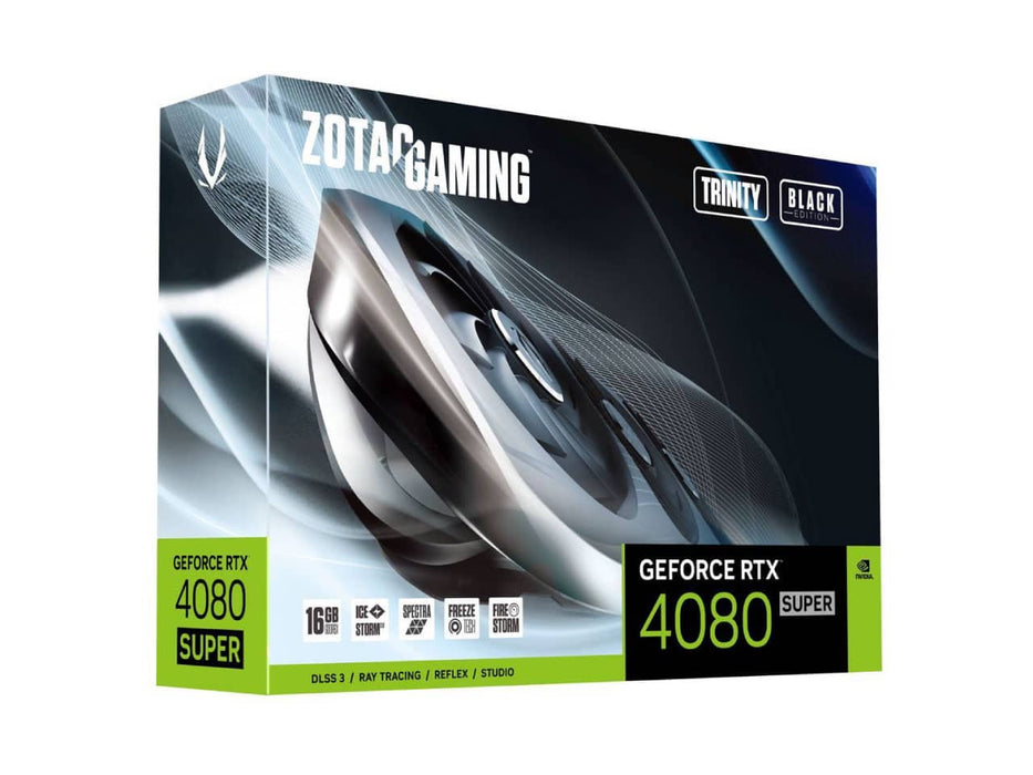 Zotac Gaming GeForce RTX 4080 Super Trinity Black Edition, Gaming Graphics Card  (16GB GDDR6X) ZT-D40820D-10P