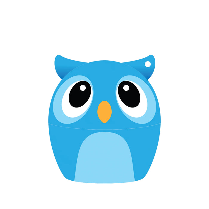 My Audio Pet Owl Blue - Owlcappela Ultra Mini Portable Bluetooth Speaker