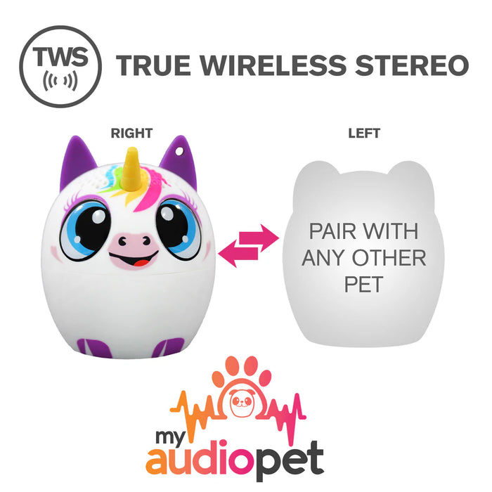 My Audio Pet Unicorn - UNIchord Ultra Mini Portable Bluetooth Speaker
