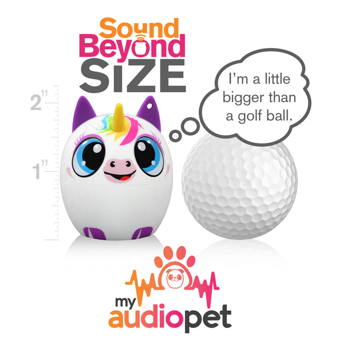 My Audio Pet Unicorn - UNIchord Ultra Mini Portable Bluetooth Speaker