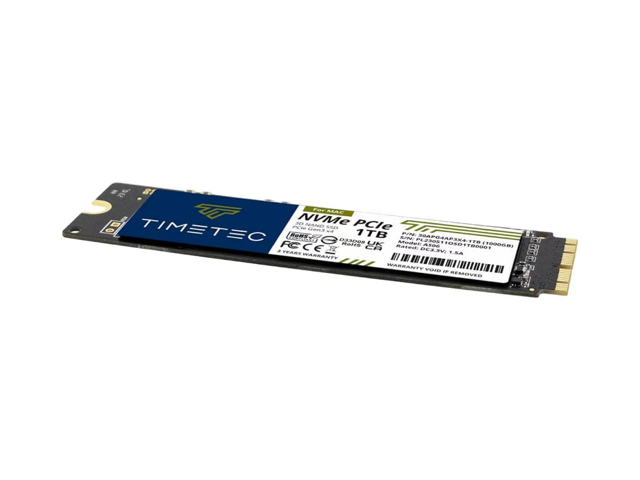 TIMETEC 1TB NVMe M.2 For MAC Solid State Drive (SSD)