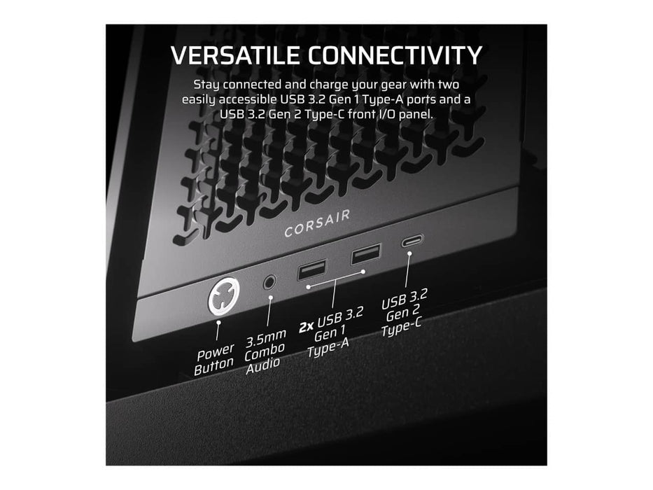 Corsair 4000D Modular High Airflow Computer Case, ATX Mid Tower (Black)