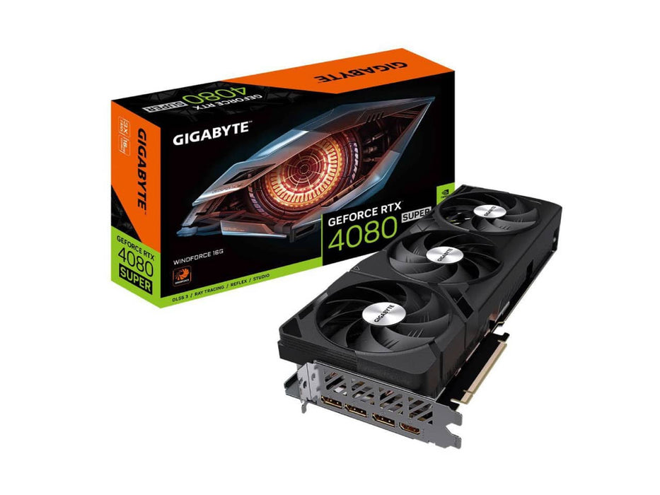 Gigabyte GeForce RTX 4080 Super WindForce, Gaming Graphics Card  (16GB GDDR6X) GV-N408SWF3-16GD