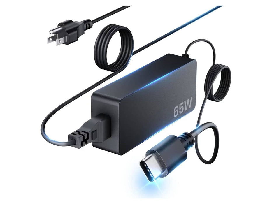 Belker 65W USB-C Universal Laptop Charger with Extended Power Cord
