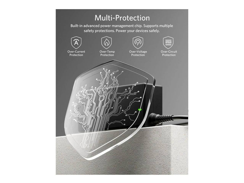 Belker 90W Universal Laptop Charger with USB-C