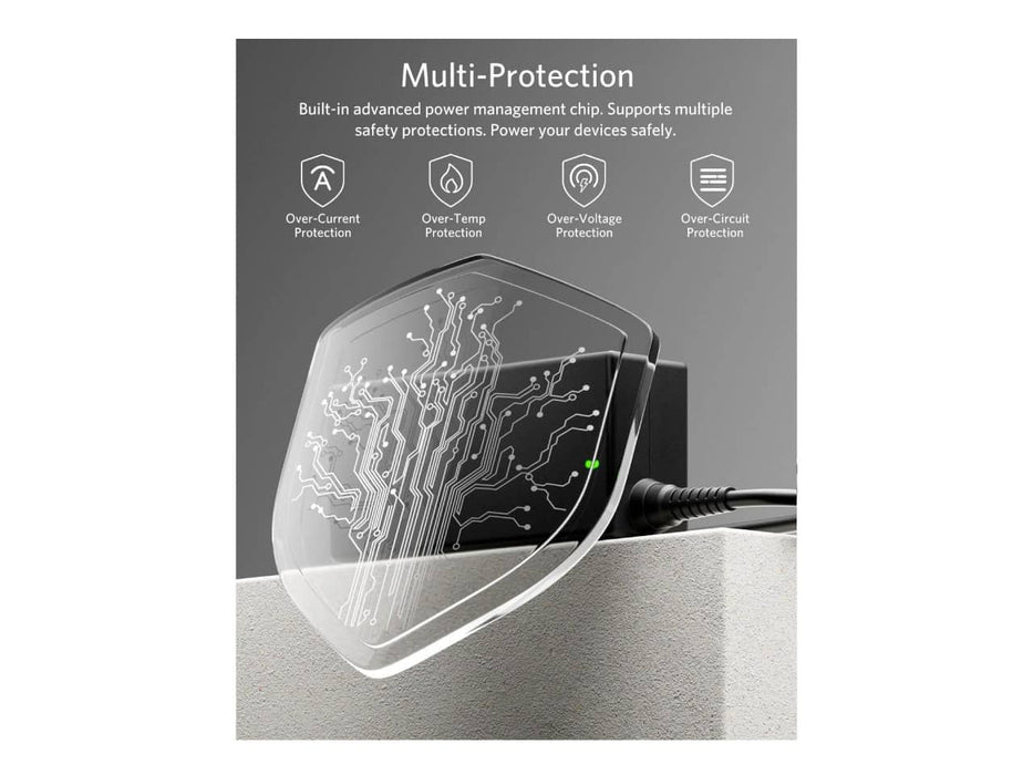 Belker 90W Universal Laptop Charger with USB-C