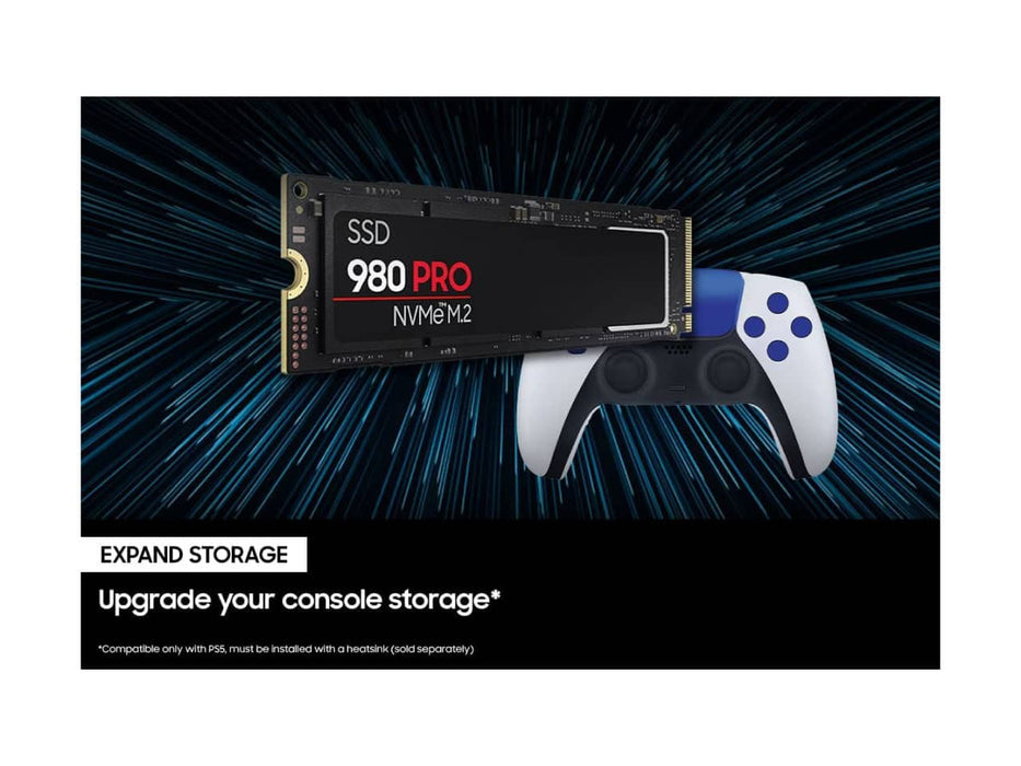 Samsung 980 Pro 2TB NVMe M.2 2280 PCIe 4.0 Solid State Drive (SSD) - MZ-V8P2T0