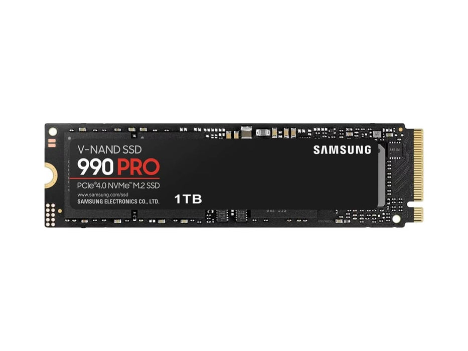 Samsung 990 PRO 1TB NVMe M.2 2280 PCIe 4.0 Solid State Drive (SSD) - MZ-V9P1T0B/AM
