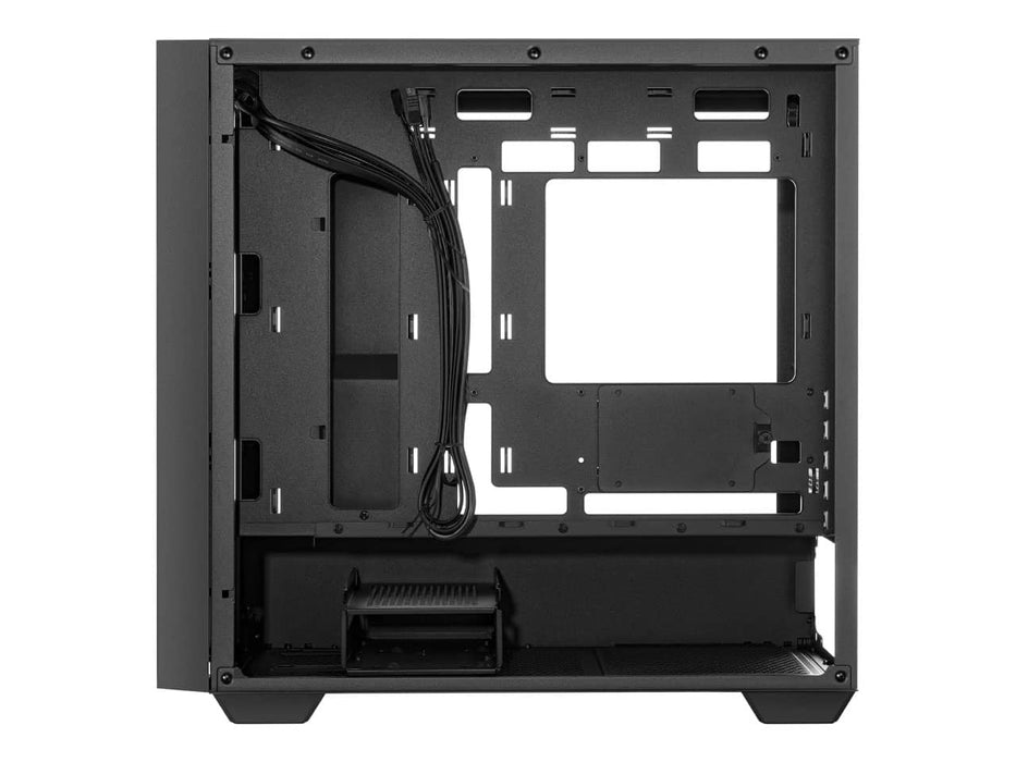 ASUS A21 Micro-ATX Black Edition Computer Case, 380mm Graphics Card Support, 360mm AIO Cooler Support (A21/BLK)