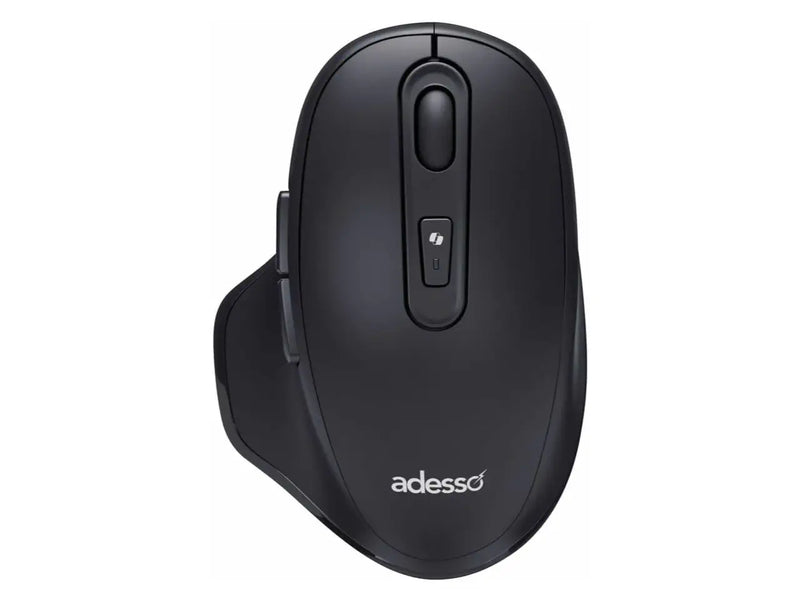 Adesso iMouse A50 Ergonomic Wireless Mouse, Bluetooth / 2.4Ghz w/ USB-C Receiver, Right Hand Design