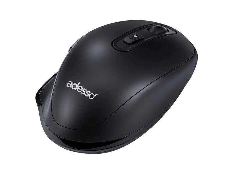 Adesso iMouse A50 Ergonomic Wireless Mouse, Bluetooth / 2.4Ghz w/ USB-C Receiver, Right Hand Design