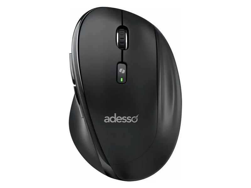 Adesso iMouse A60 Ergonomic Wireless Vertical Mouse, Bluetooth / 2.4Ghz Wireless with USB-A Receiver, Right Hand Design