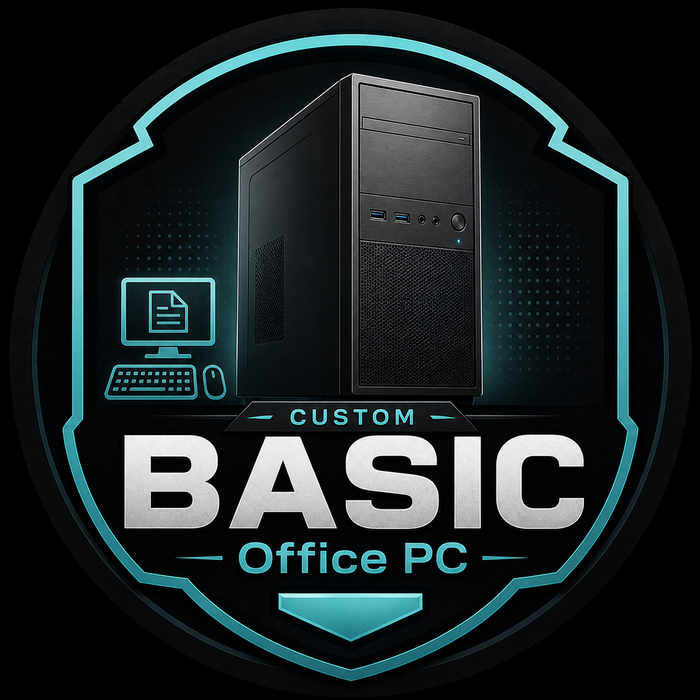 Airdrie Computer Customs (Office Basic) - Intel Core Ultra 5 235, 16GB DDR5-5600, 500GB SSD, InWin Black Steel mATX Tower, Windows 11 Home