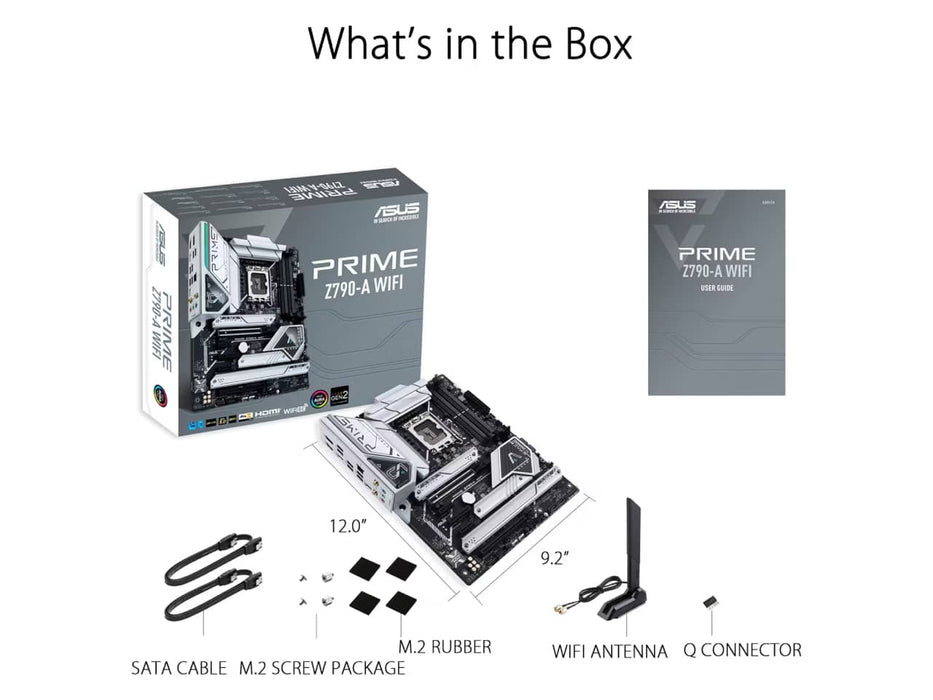 ASUS Prime Z790-A WiFi Intel LGA 1700 DDR5 ATX Motherboard