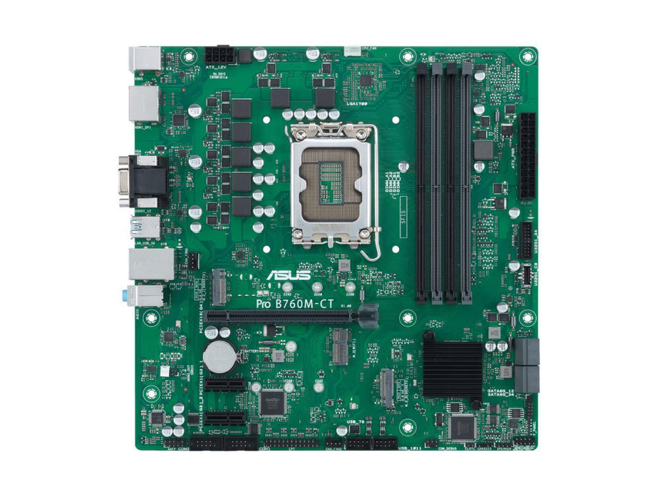 ASUS Pro B760M-CT-CSM Intel LGA 1700 DDR5 Micro ATX Business Motherboard