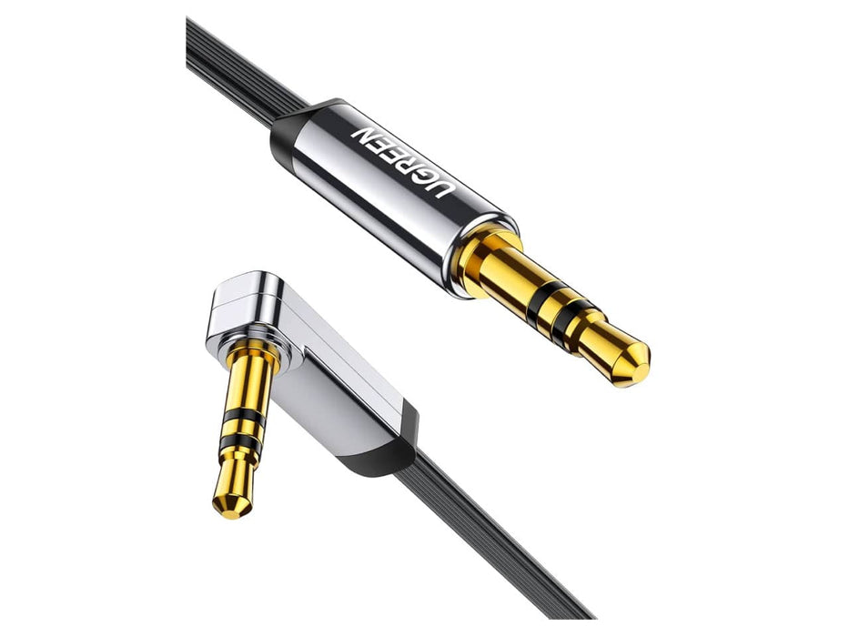 UGreen 3.5mm Stereo Audio Cable Auxiliary Cord, Male to Male, 1.5ft, Black