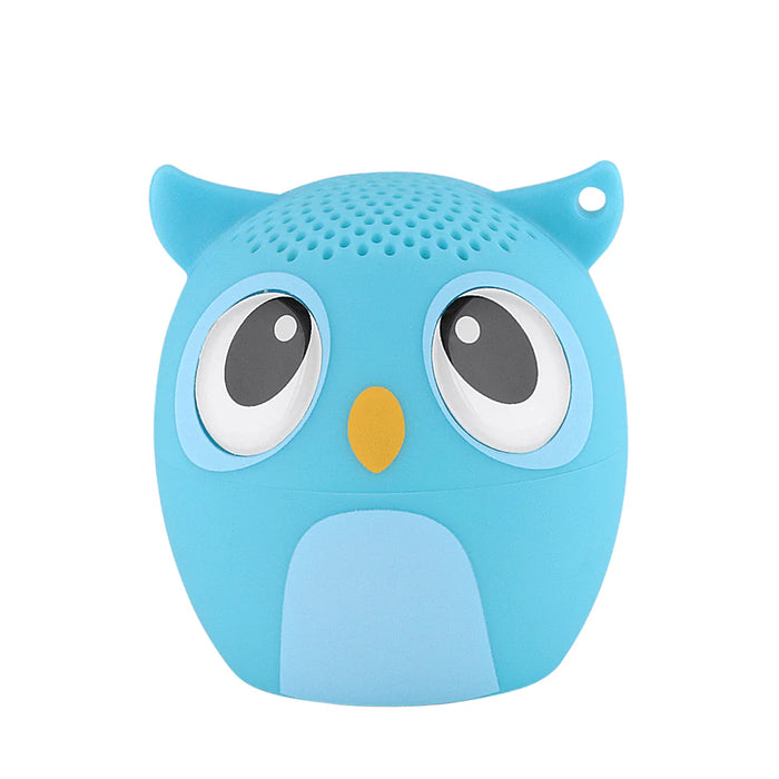My Audio Pet Owl Blue - Owlcappela Ultra Mini Portable Bluetooth Speaker