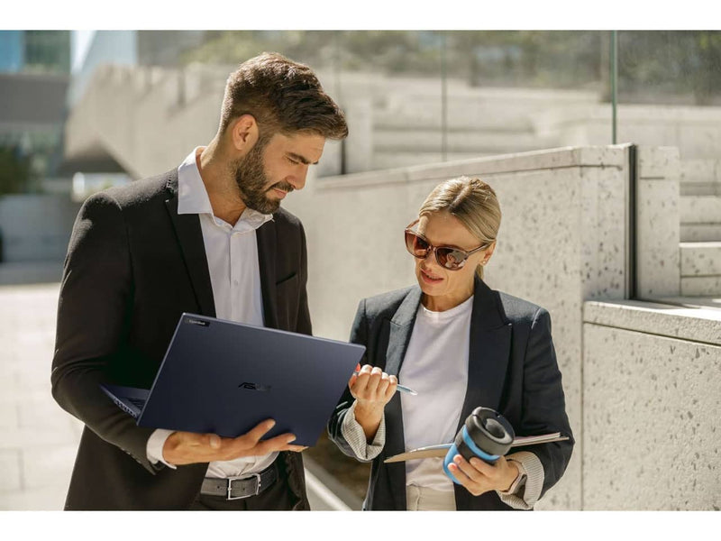 ASUS ExpertBook 14" WUXGA Business Laptop, Intel Core Ultra 5 125H, 16GB, 512GB SSD, AI Ready, Star Black