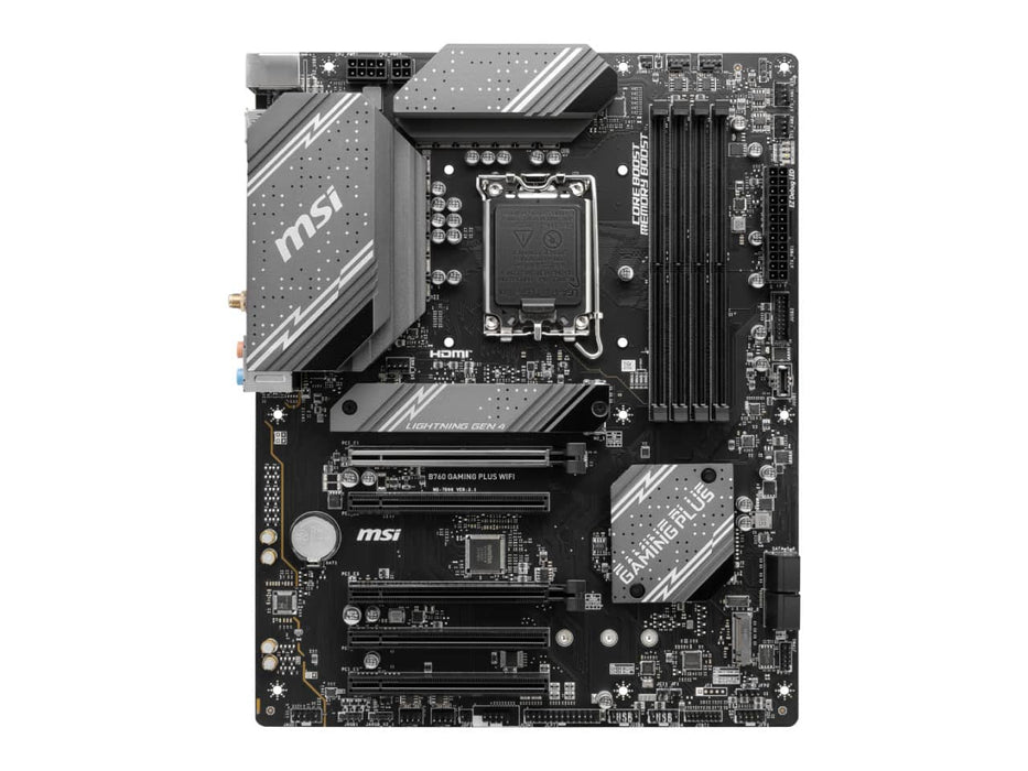 MSI B760 Gaming Plus WIFI, Intel LGA 1700, DDR5 mATX Motherboard