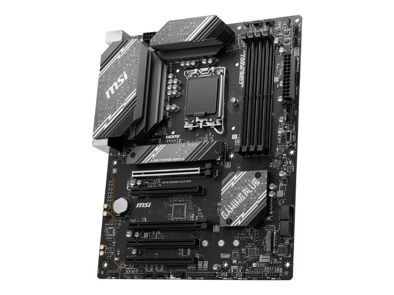 MSI B760 Gaming Plus WIFI, Intel LGA 1700, DDR5 mATX Motherboard