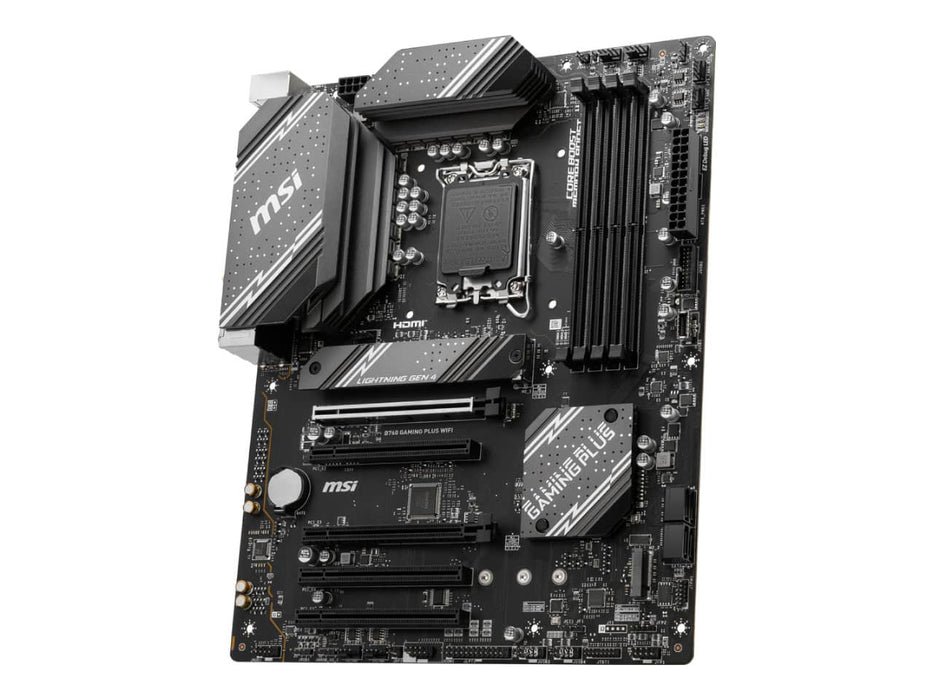 MSI B760 Gaming Plus WIFI, Intel LGA 1700, DDR5 mATX Motherboard