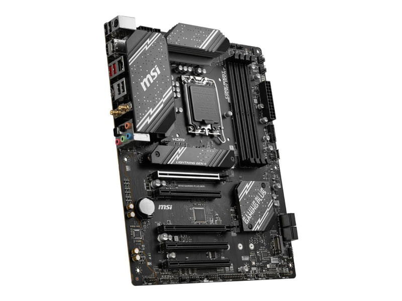 MSI B760 Gaming Plus WIFI, Intel LGA 1700, DDR5 mATX Motherboard