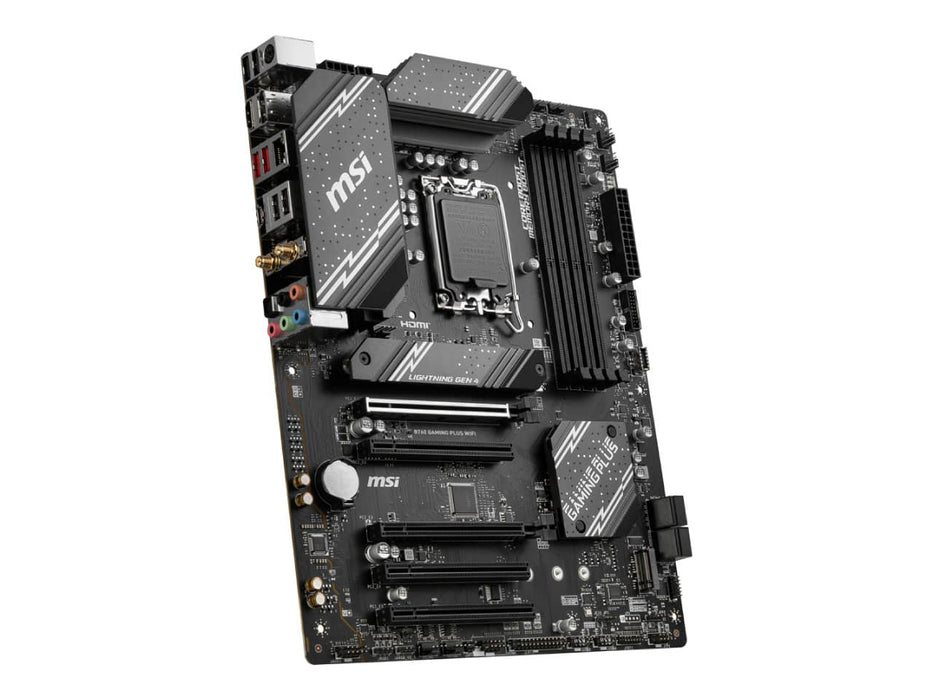 MSI B760 Gaming Plus WIFI, Intel LGA 1700, DDR5 mATX Motherboard